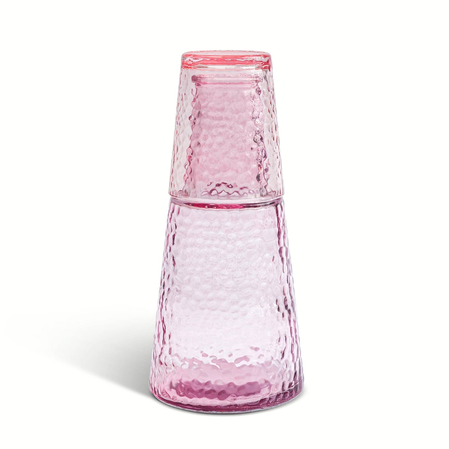 Hammered Carafe - Rose Whisper