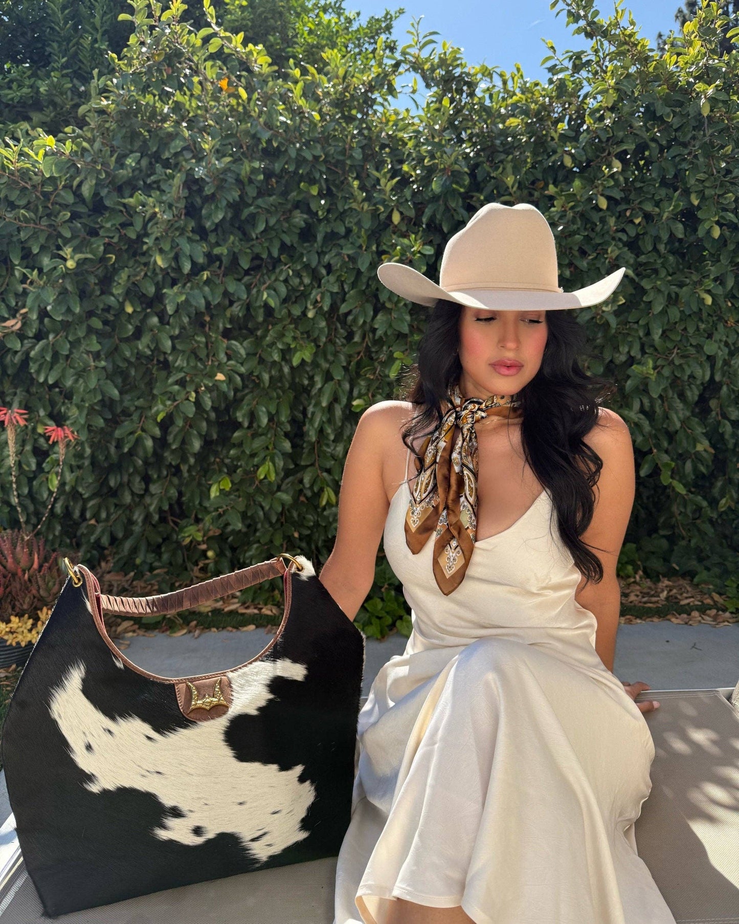 Loyal West Cowhide Purse