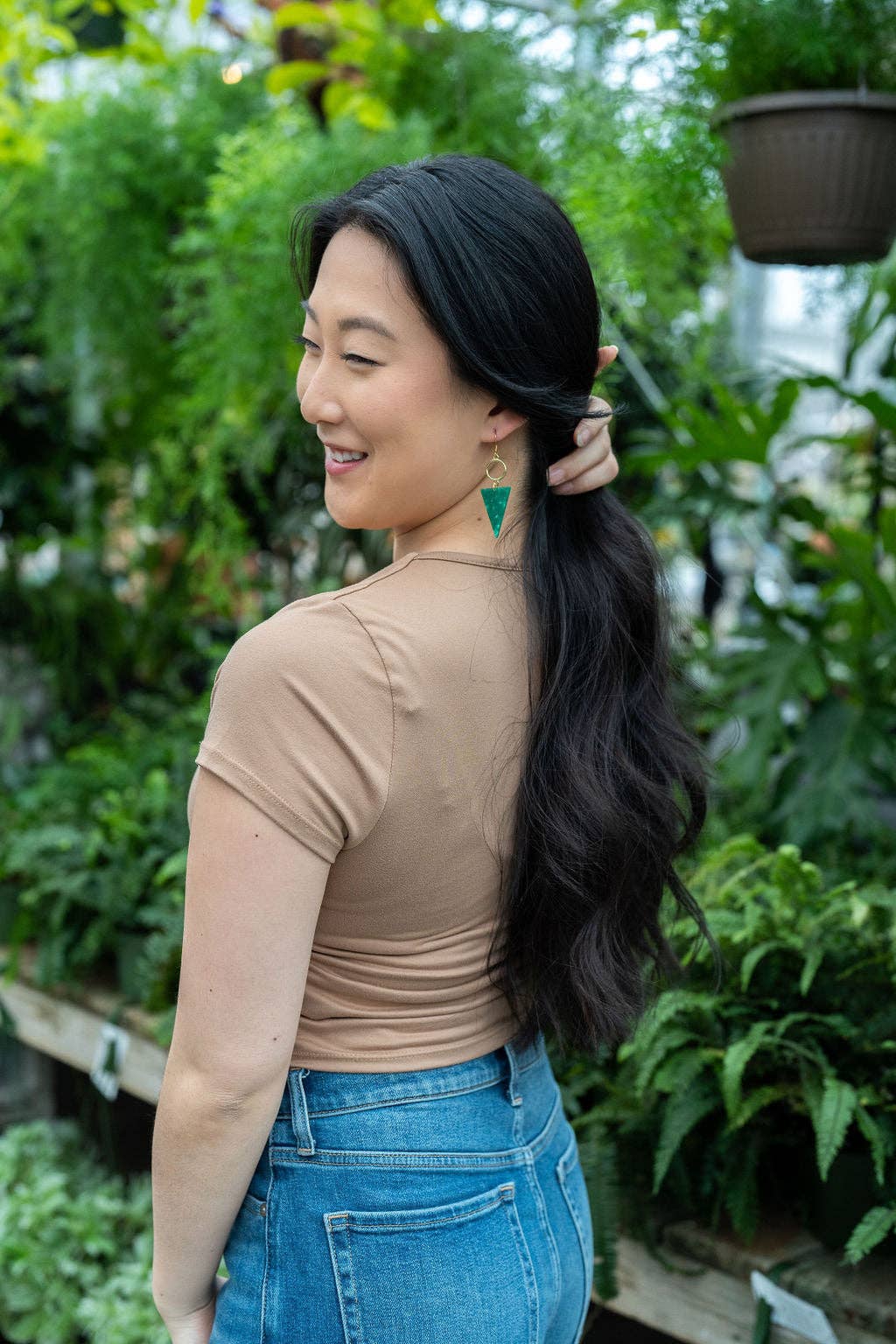 Olivia Earrings - Green