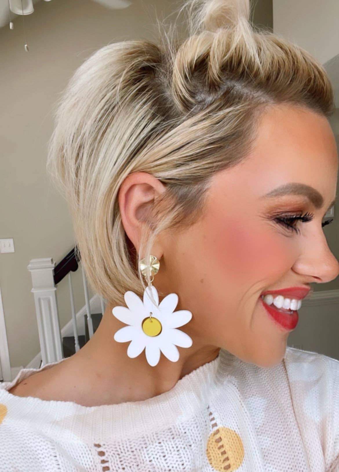 Spring Daisy Earrings